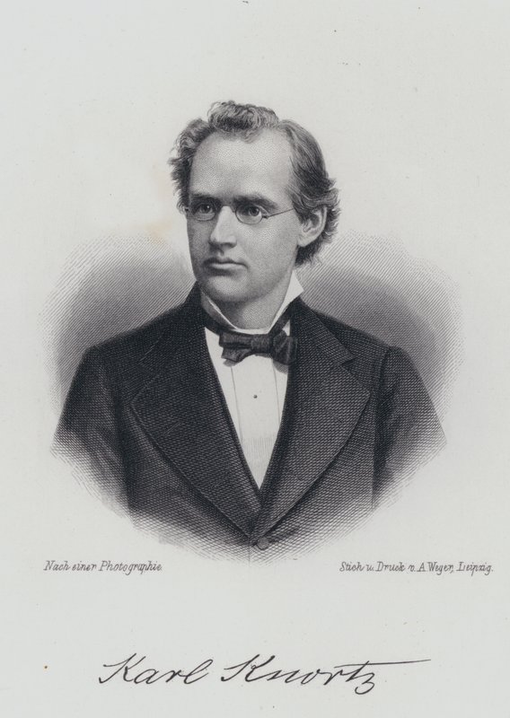 Karl Knortz, German-American author by German School