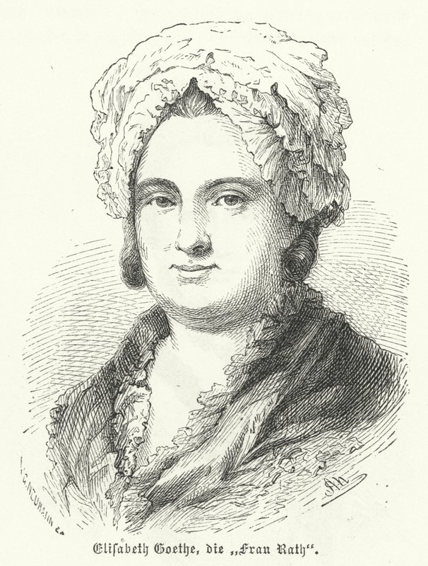 Katharina Elisabeth Goethe, Mother of German Author Johann Wolfgang Goethe by German School