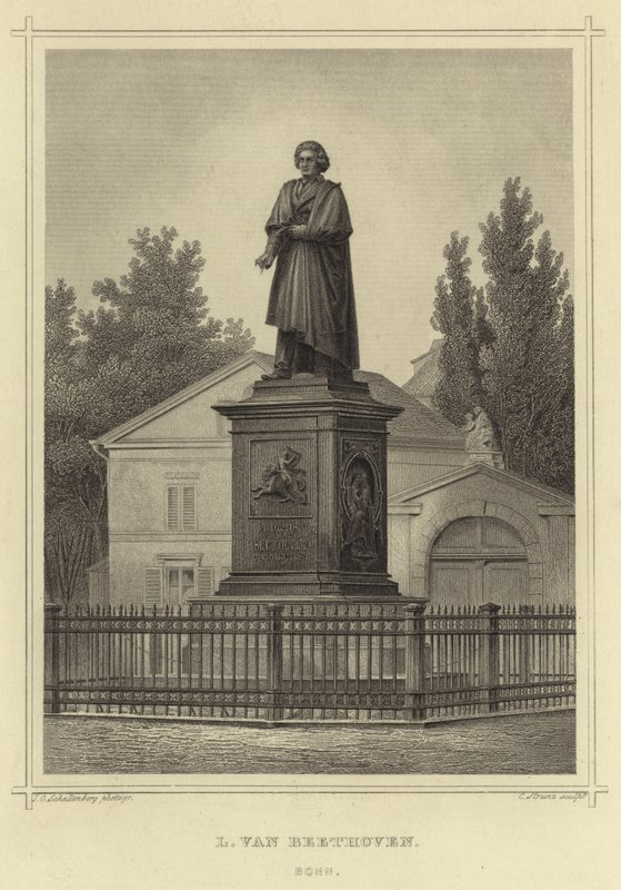 Ludwig van Beethoven, Bonn by German School