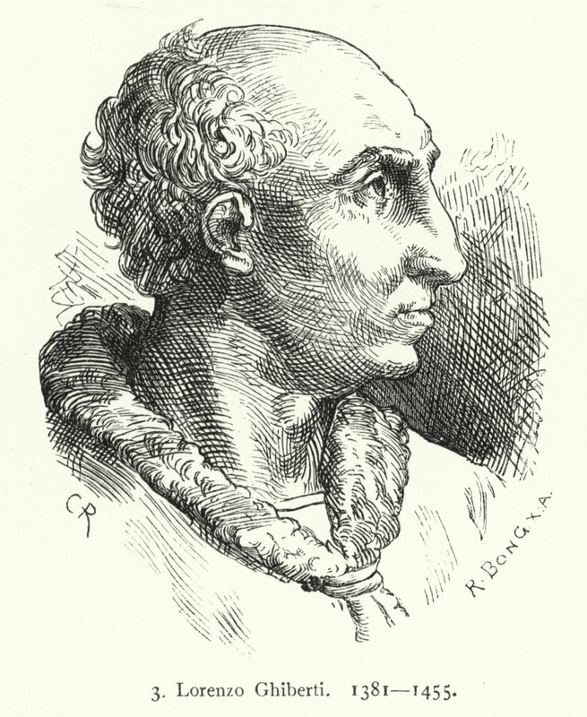 Lorenzo Ghiberti, Florentine Early Renaissance Artist Who Designed the Bronze Doors of the Florence Baptistery by German School