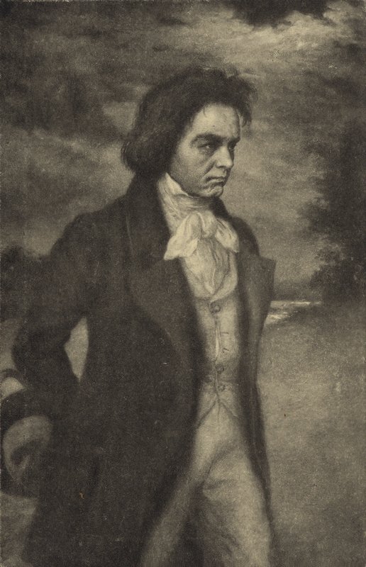 Ludwig van Beethoven by German School