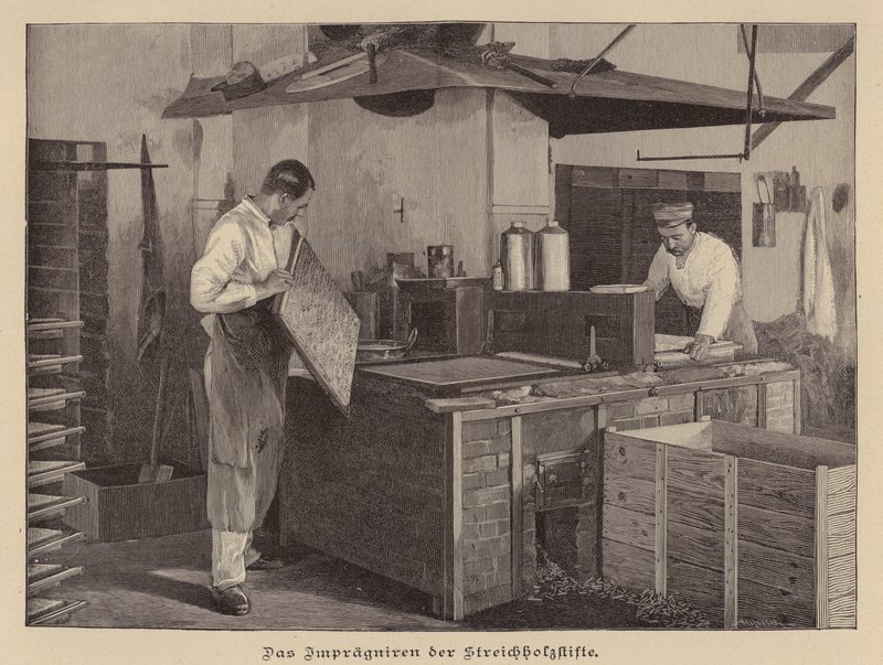 Manufacturing matches by German School