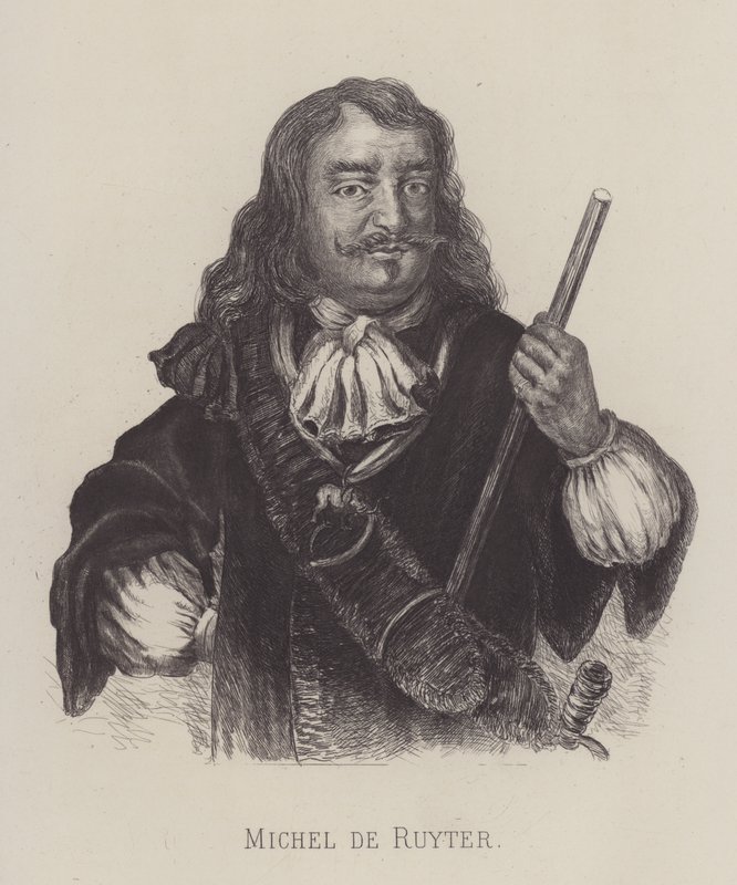 Michiel de Ruyter, Dutch admiral by German School