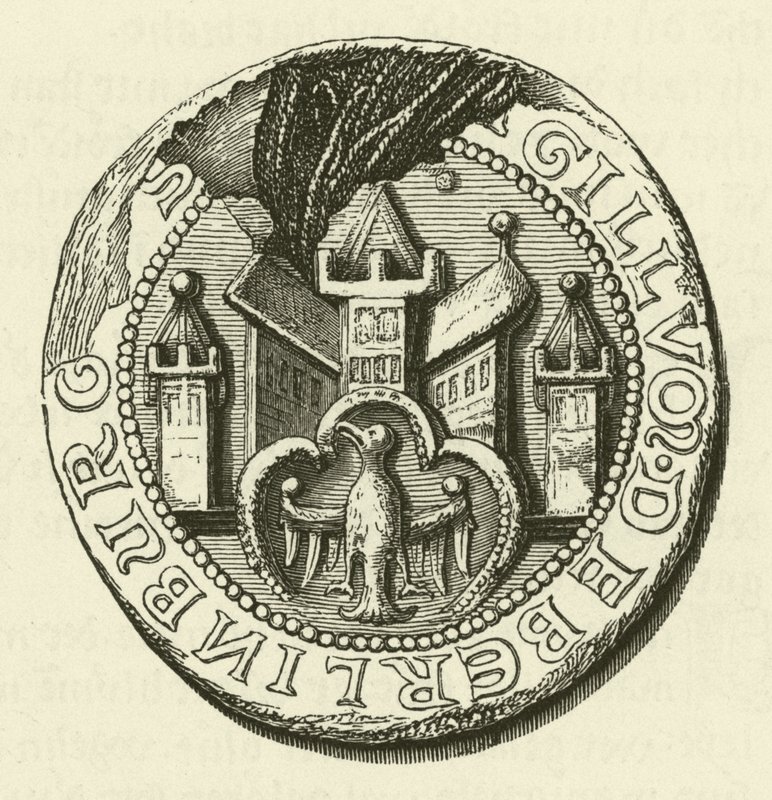 Oldest Seal of the City of Berlin by German School