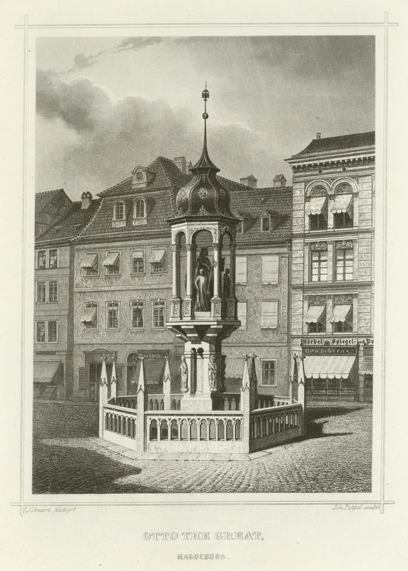 Otto the Great, Magdeburg by German School