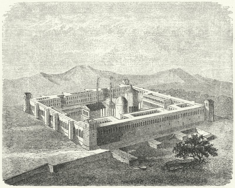 Palace of Diocletian at Salona, capital of the Roman province of Dalmatia by German School