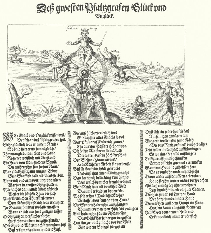 Pamphlet Mocking the Winter King, Frederick I of Bohemia, 1621 by German School