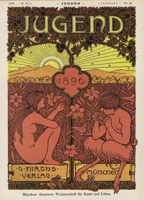 Pan and Nymph by German School