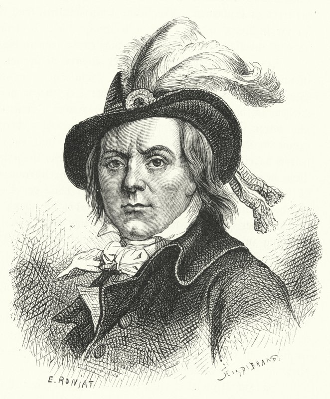 Paul Barras, French politician of the Revolution (engraving) by German School