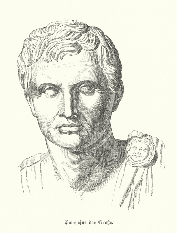 Pompey the Great, Roman soldier and politician by German School