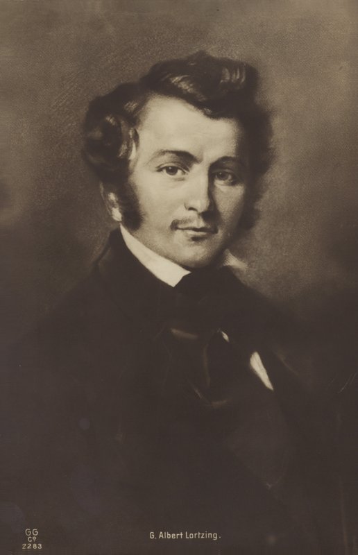 Portrait of Albert Lortzing by German School