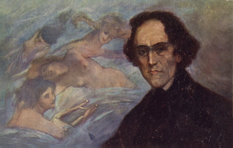 Portrait of Giacomo Meyerbeer by German School