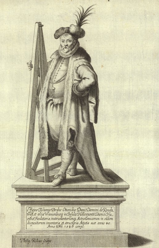 Portrait of Tycho Brahe by German School