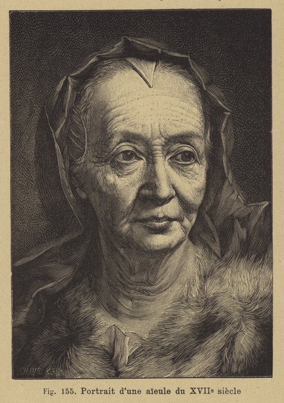 Portrait of a 17th Century grandmother by German School