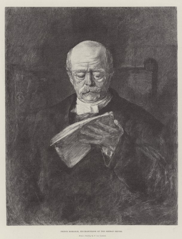 Prince Bismarck, Ex-Chancellor of the German Empire by German School