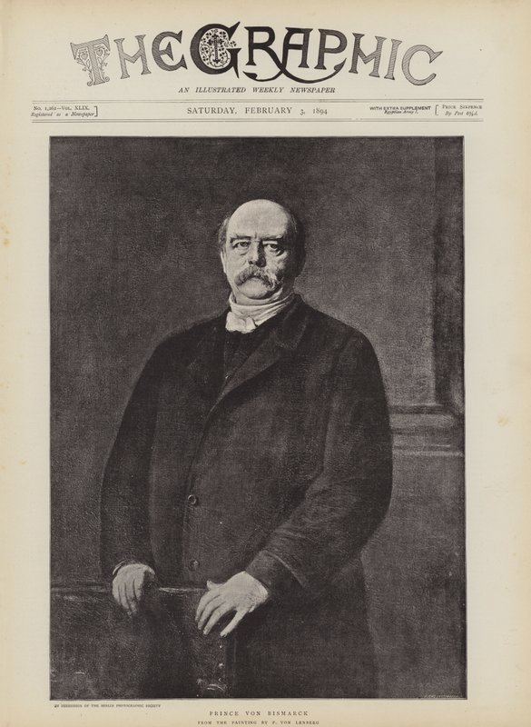 Prince Von Bismarck by German School