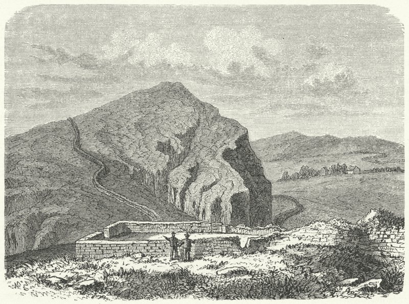 Remains of the Wall of Severus, North of Hadrian