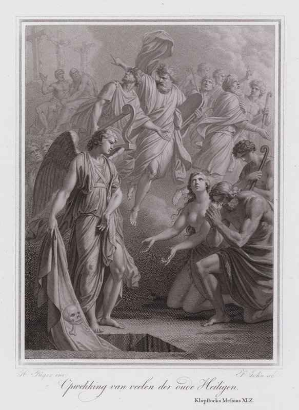 Resurrection of the Ancient Saints by German School