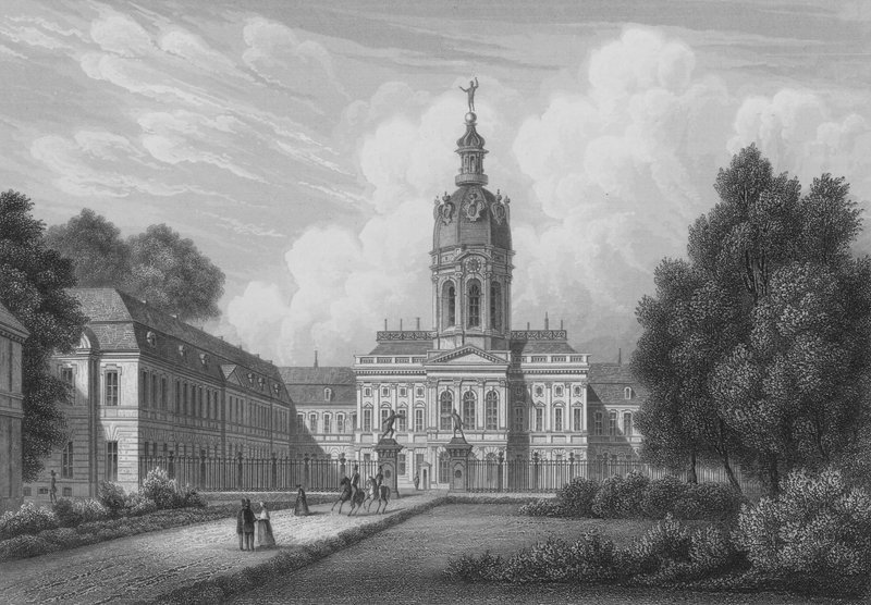 Royal Palace of Charlottenburg, Berlin by German School
