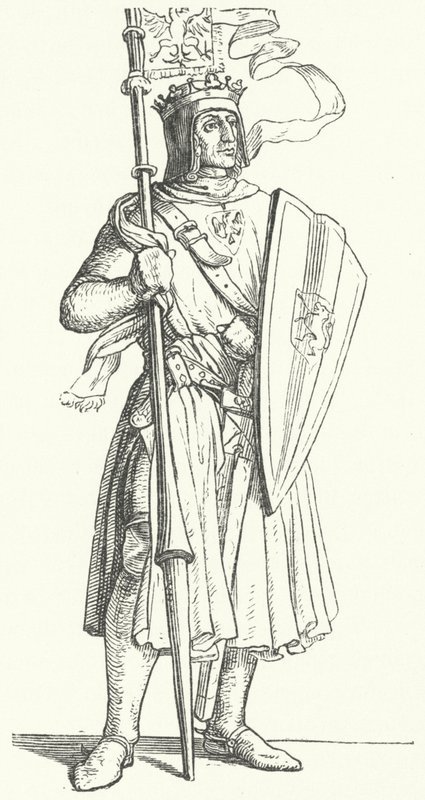 Rudolf of Habsburg, King of Germany by German School
