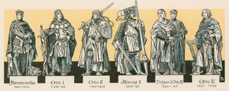 Rulers of Brandenburg by German School