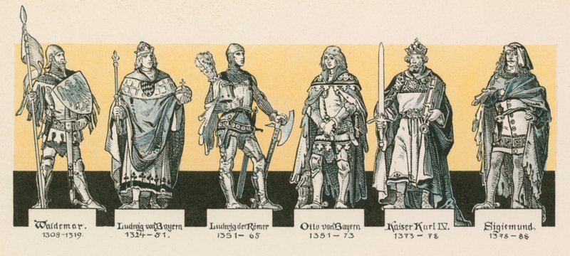 Rulers of Brandenburg by German School