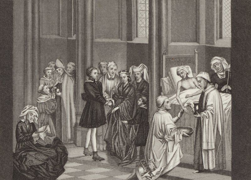Sacraments of the Catholic Church by German School