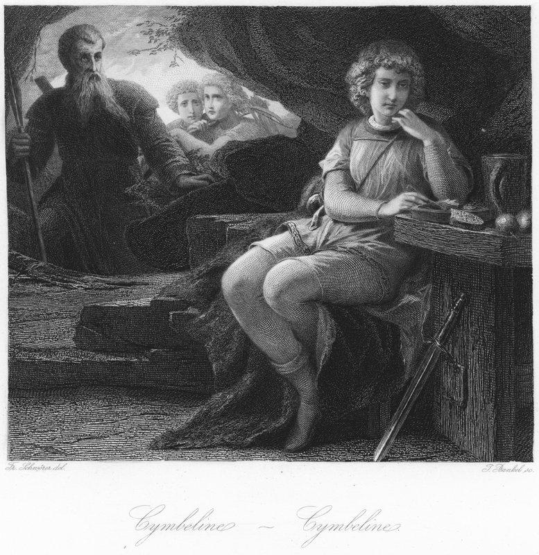 Scene from Cymbeline by German School