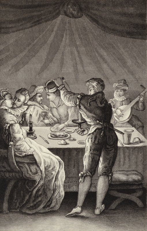 Shrovetide celebrations by German School