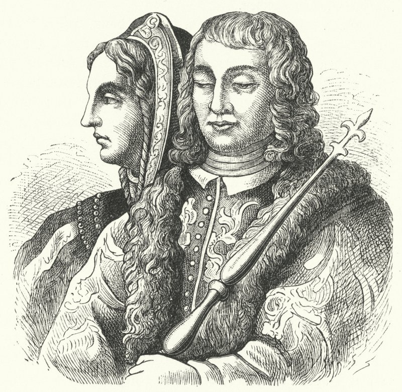 The Catholic Monarchs, Isabella I of Castile and Ferdinand II of Aragon by German School