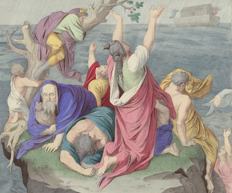 The Deluge by German School