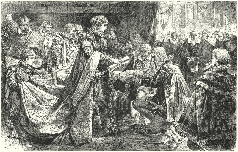 The Dutch Nobility Before Margaret of Parma, Governor of the Spanish Netherlands, 1559 by German School