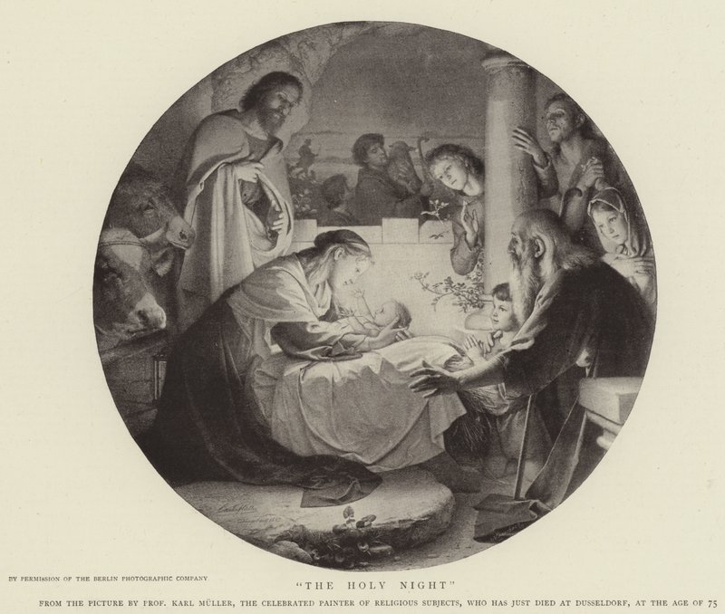 The Holy Night by German School
