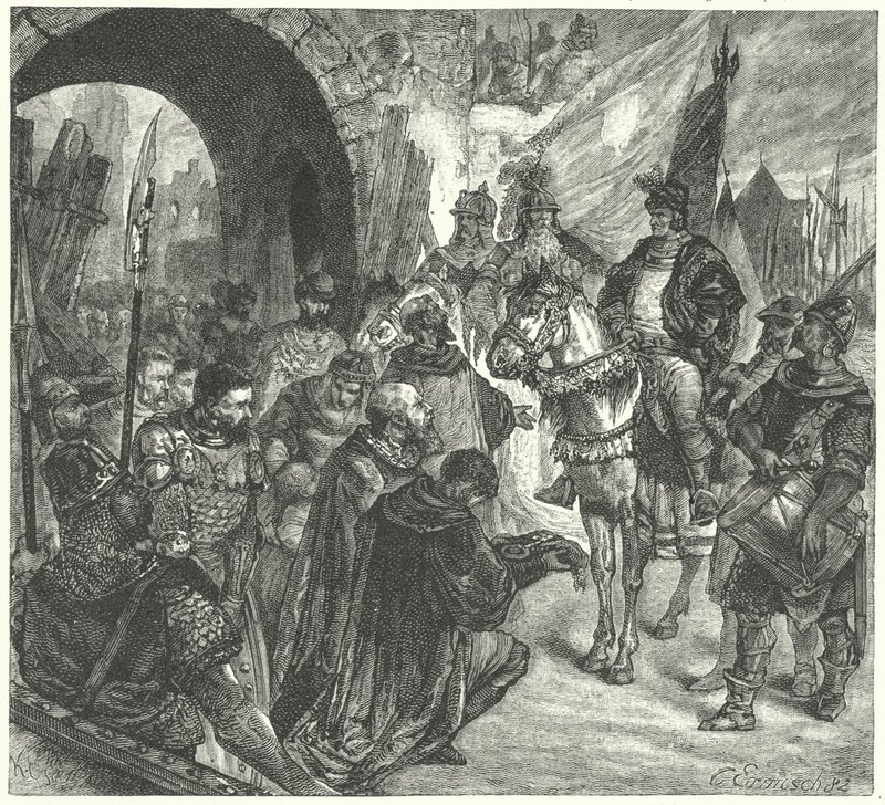 The Hussite General Prokop the Great before Naumburg by German School