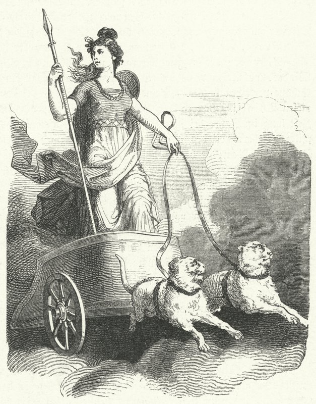 The Norse Goddess Freyja by German School: Fine art print