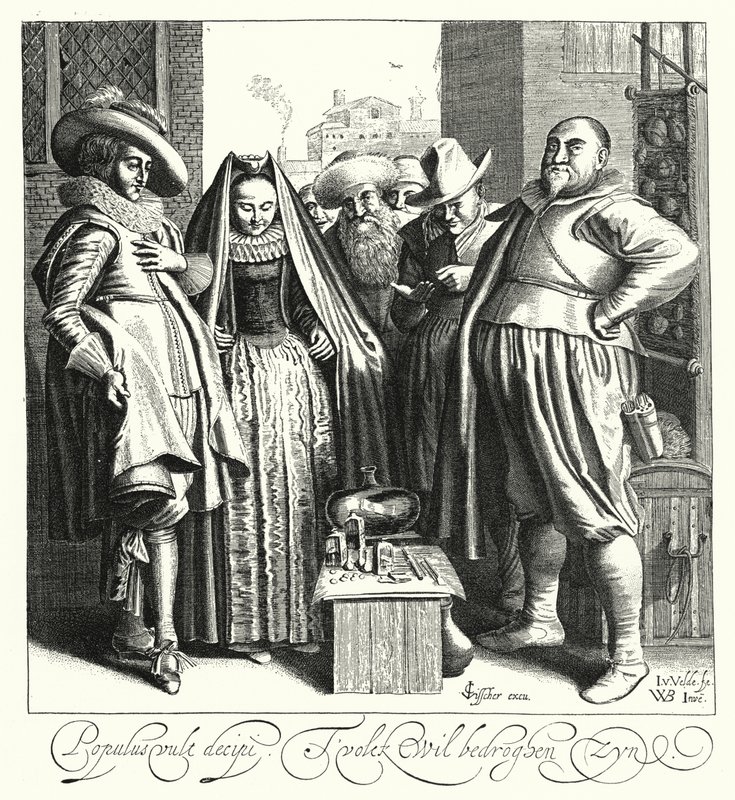 The Quack, or Charlatan by German School