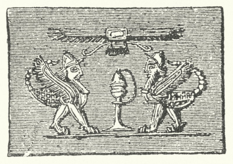 The Scorpion Men from the Epic of Gilgamesh by German School