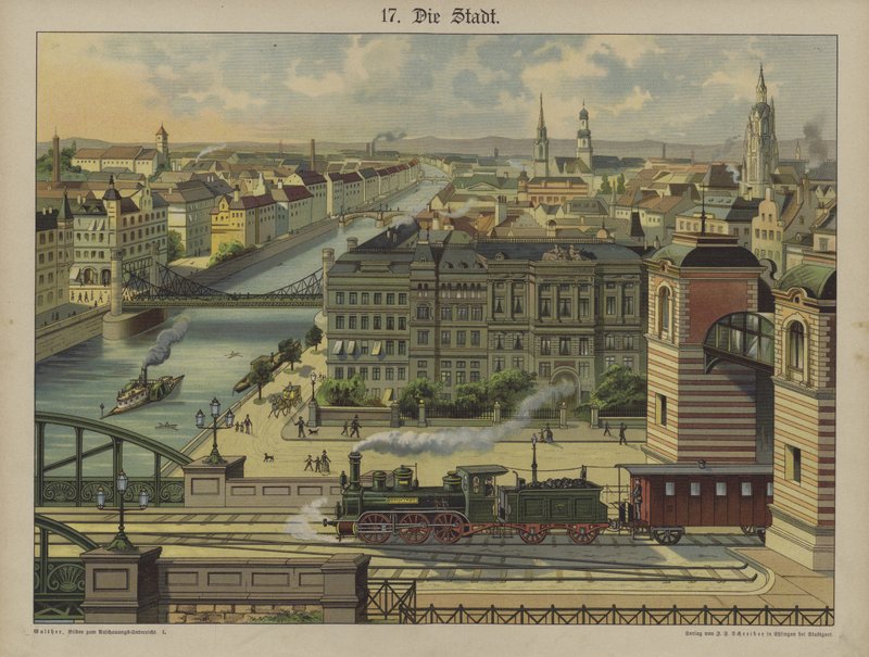The City by German School
