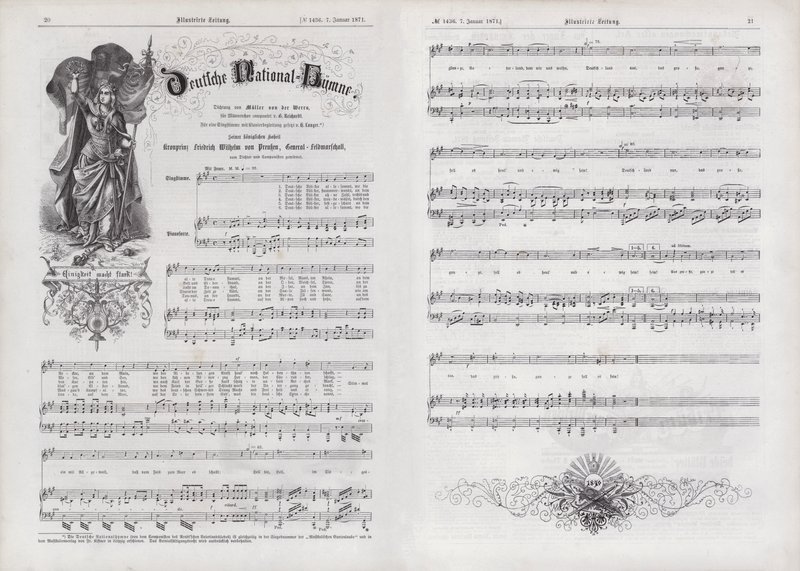 The national anthem of Germany by German School