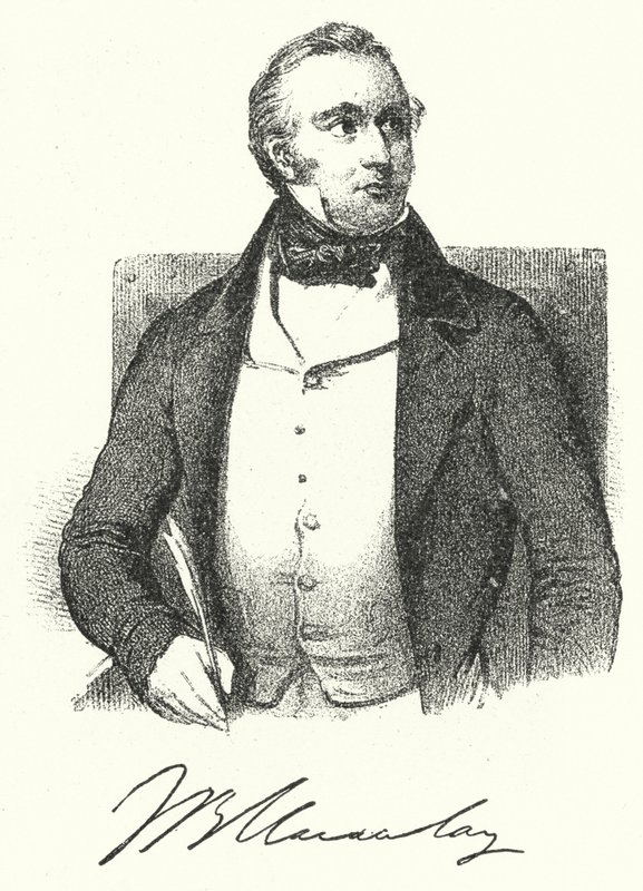 Thomas Babington Macaulay, British historian and writer by German School