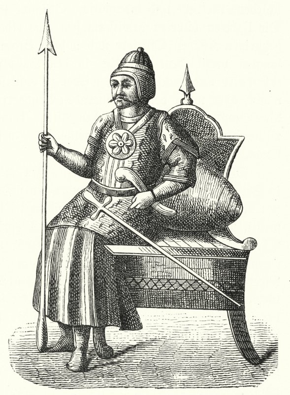 Timur, Mongol military leader by German School