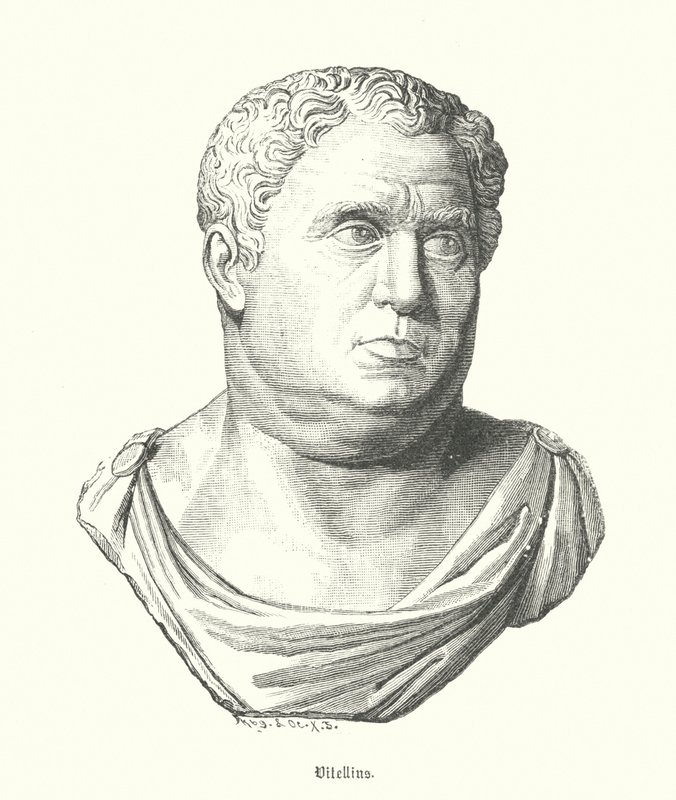 Vitellius, Roman emperor by German School