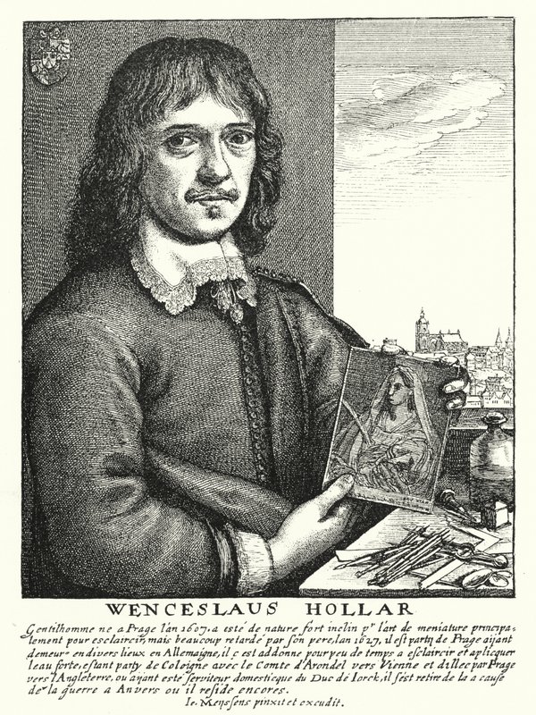 Wenceslaus Hollar, Bohemian Draughtsman, Etcher and Illustrator by German School