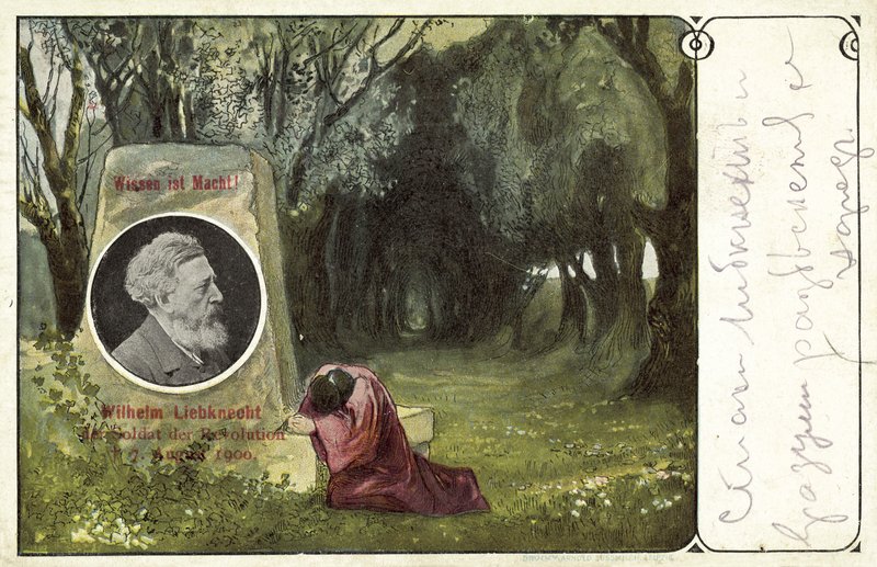 Wilhelm Liebknecht, German social democrat politician by German School