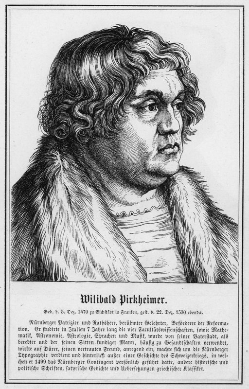 Wilibald Pirkheimer by German School
