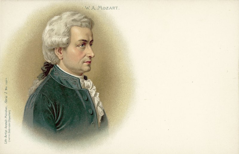 Wolfgang Amadeus Mozart by German School