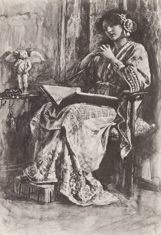 Illustration for The Story of Hereward, The Champion of England by Gertrude E. Demain (after) Hammond