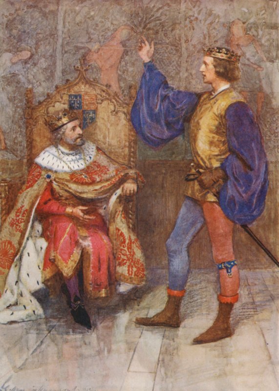 Shakespeare, King Henry IV, Part I by Gertrude E. Demain (after) Hammond