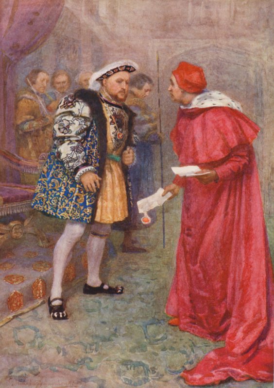 Shakespeare, King Henry VIII by Gertrude E. Demain (after) Hammond