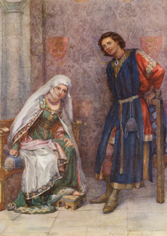 Shakespeare, King John by Gertrude E. Demain (after) Hammond
